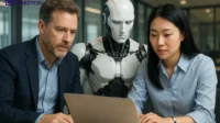 Benjaminzarzycki.com - Ilustrasi Masa Depan Robotika: Kolaborasi atau Kompetisi dengan Manusia