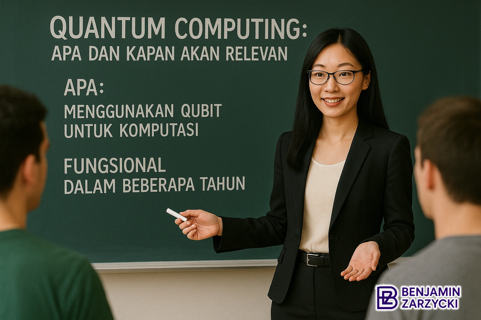 benjaminzarzycki - Teknologi Quantum Computing: Apa dan Kapan Akan Relevan?