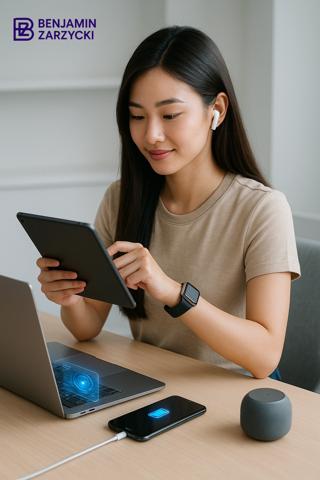 Ilustrasi Pengguna Gadget dan Teknologi Era Sekarang