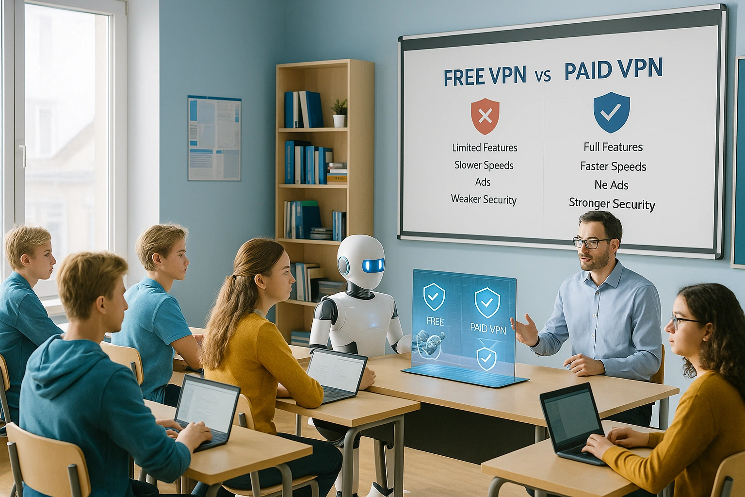 benjaminzarzycki.com - Foto Ilustrasi : VPN Gratis vs Berbayar: Mana yang Lebih Aman?